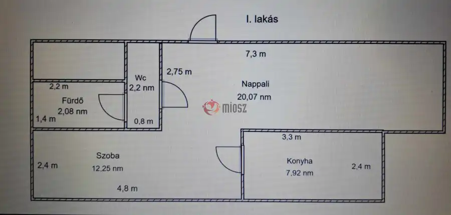 eladó téglalakás, Albertirsa