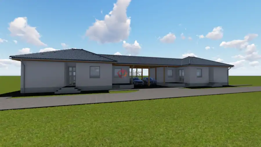 eladó új építésű családi ház, Dánszentmiklós